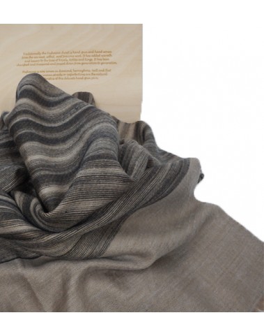 Grey Pashmina Reversable Stole