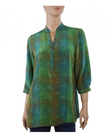  Short Silk Shirt - Nature