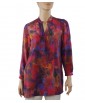  Long Silk Shirt -  Colours Splash