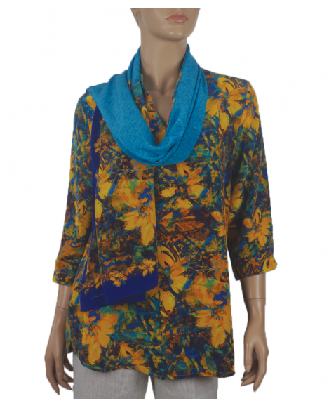  Short Silk Shirt - Marigold