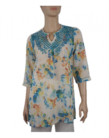 Casual  Kurti - Multi floral