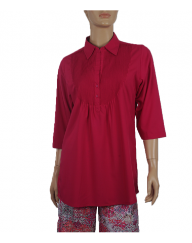 Casual  Kurti - Magenta