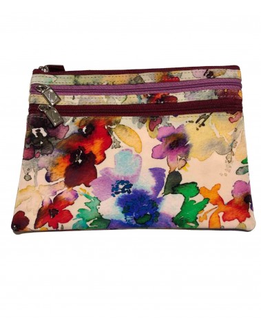 3 Zip Pouch - Blossom
