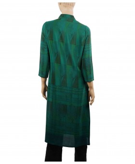 Tunic - Green Floral Patchwork