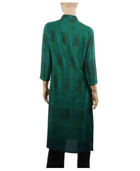 Tunic - Green Floral Patchwork