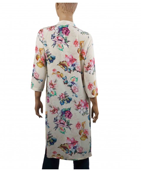 Tunic - Off White Floral