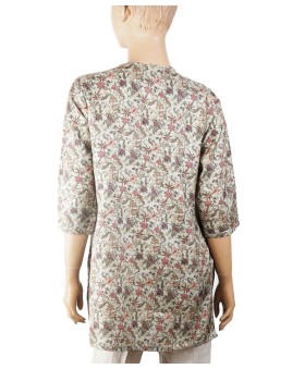 Antique Kurti - Creeper print