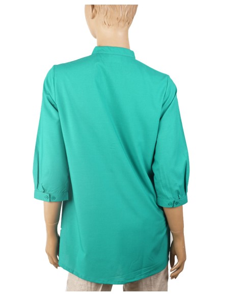 Casual Kurti - Aqua Green