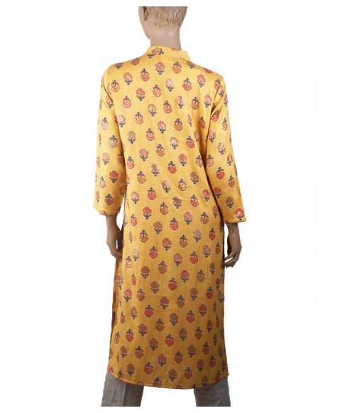 Tunic - Turmeric Yellow With Patch