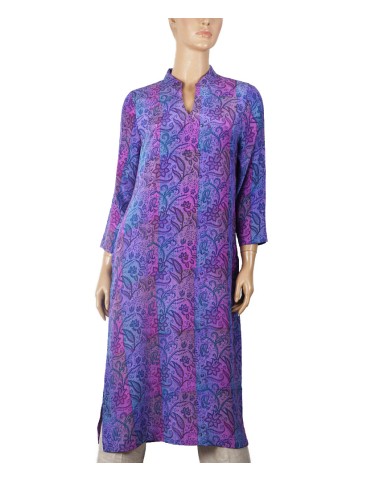 Tunic - Purple Floral