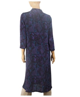 Tunic - Navy Blue Paisley