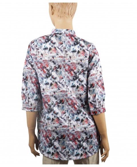 Casual Kurti - Grey Abstract