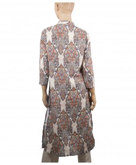 Tunic - Off White Ethical Print