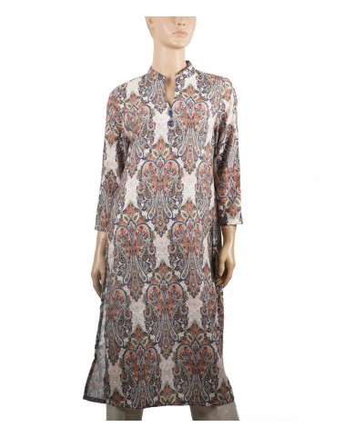 Tunic - Off White Ethical Print