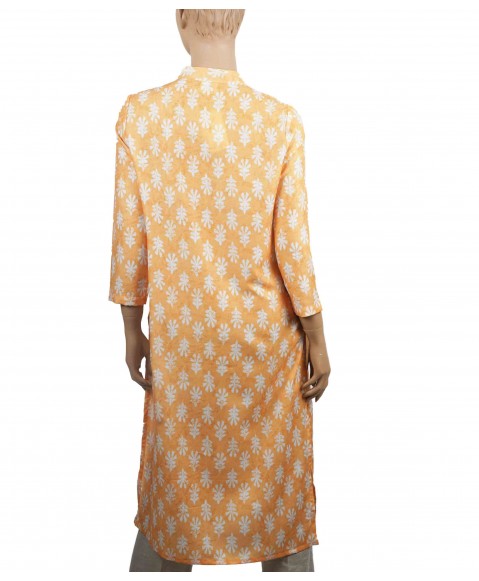 Tunic - White Patch On Yellow