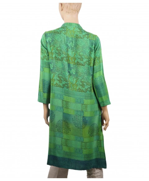 Tunic - Green Crepe