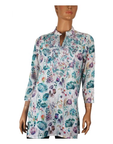 Casual Kurti - Flowers Casual Kurti - Flowers