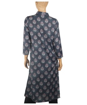 Casual Kurti - Floral patch