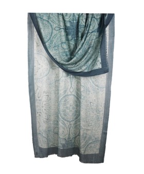 Plain Stole - Big Flowers 