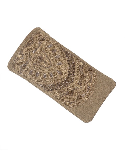 Mobile Case - Golden Bead Embroidered 