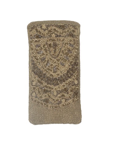 Mobile Case - Golden Bead Embroidered 