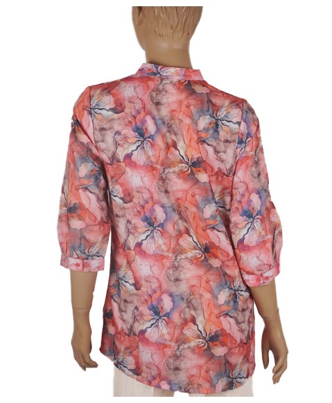 Casual Kurti - Floral Abstract