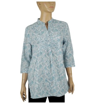Casual Shirt- Blue Creepers