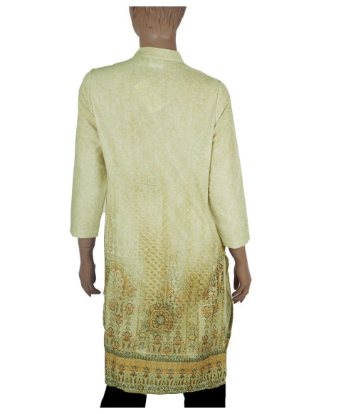 Tunic - Yellow Abstract Tunic - Yellow Abstract