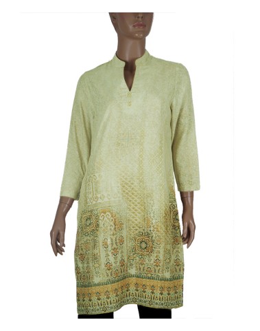 Tunic - Yellow Abstract Tunic - Yellow Abstract