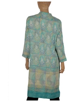 Tunic - Big Green Paisley