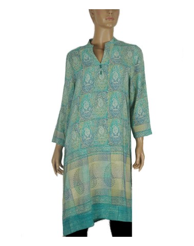 Tunic - Big Green Paisley
