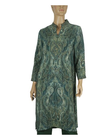 Tunic - Green Paisley Tunic - Green Paisley