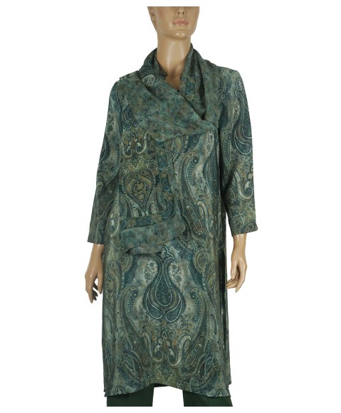 Tunic - Green Paisley Tunic - Green Paisley