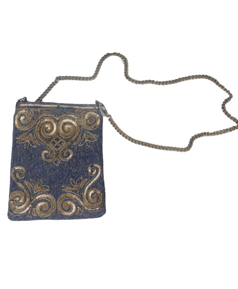 Long Theli - Navy Blue Theli