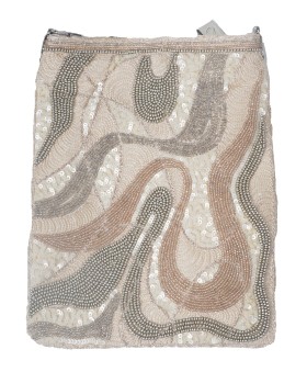 Long Theli - Beige Embroidery