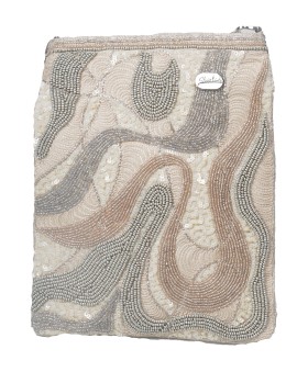 Long Theli - Beige Embroidery