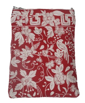 Long Theli - White Embroidery