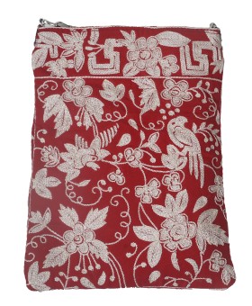 Long Theli - White Embroidery