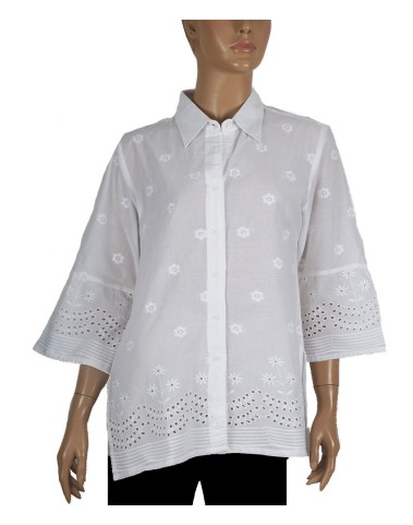 Casual Shirt - White Floral