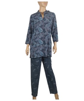 Silk Co-ord Set - Paisley