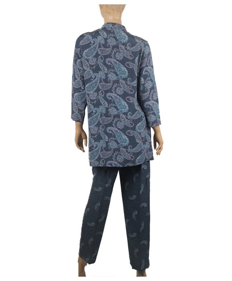 Silk Co-ord Set - Paisley