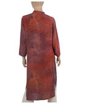 Tunic - Maroon Floral