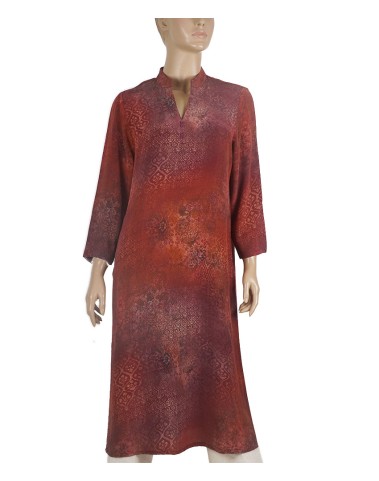 Tunic - Maroon Floral