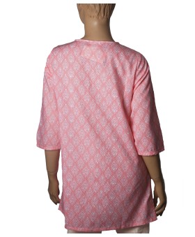 Casual Kurti- Coral Heritage