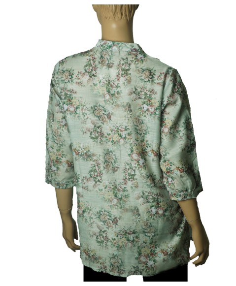 Casual Shirt - Green Floral Garden Casual Shirt - Green Floral Garden