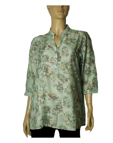 Casual Shirt - Green Floral Garden Casual Shirt - Green Floral Garden