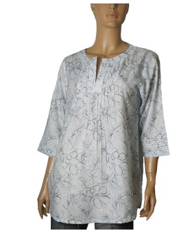 Casual Shirt - Frosted Flora