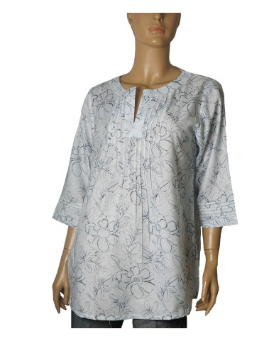 Casual Shirt - Frosted Flora