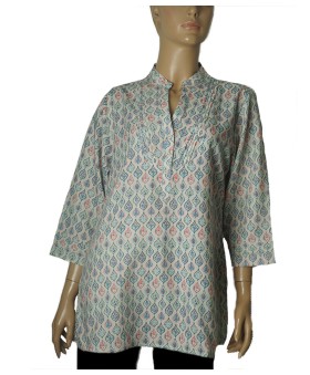 Casual Shirt - Garden Mosaic