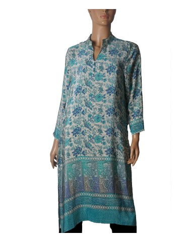 Tunic - Aqua Flora